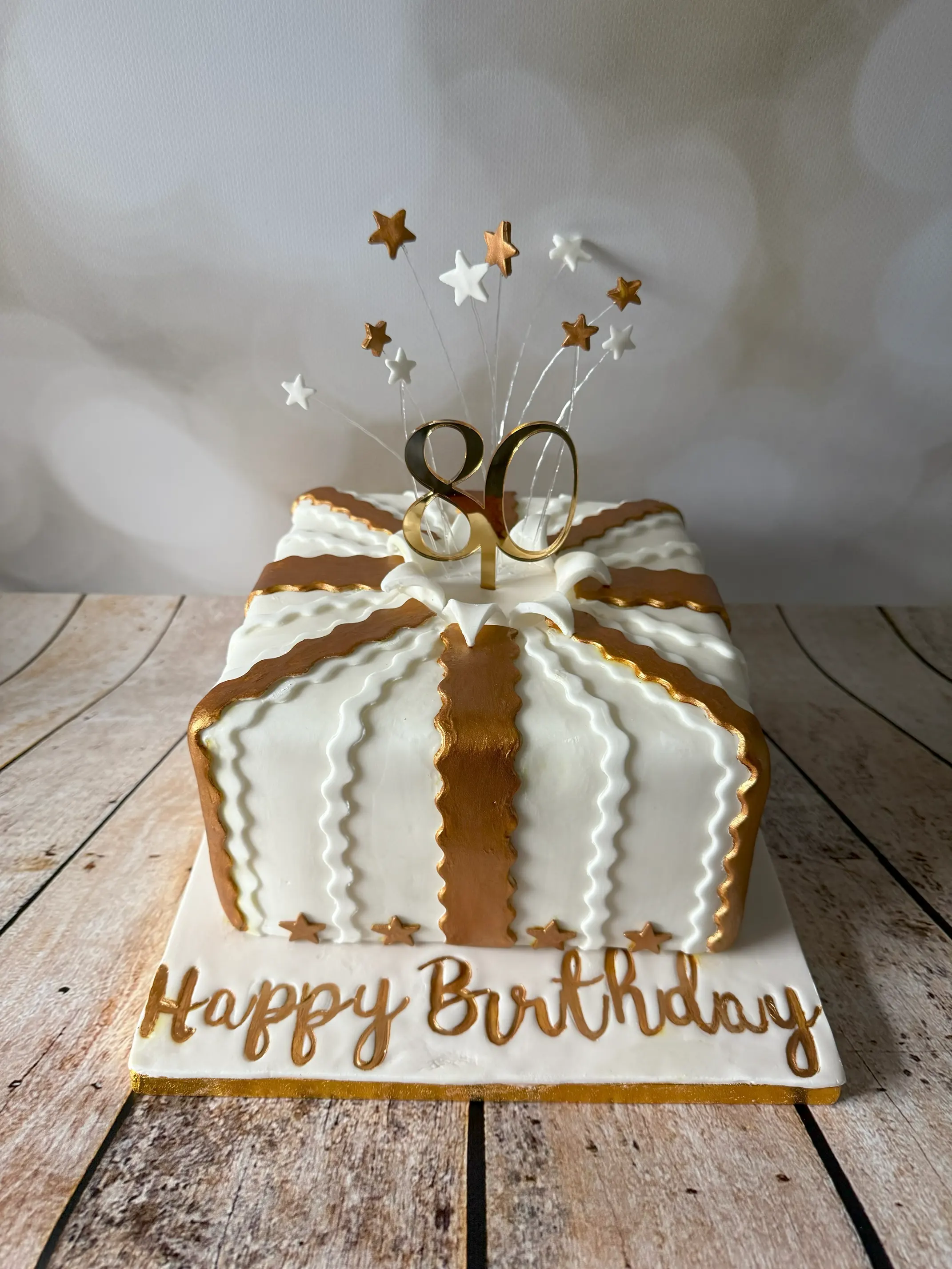 80th Birthday Cake