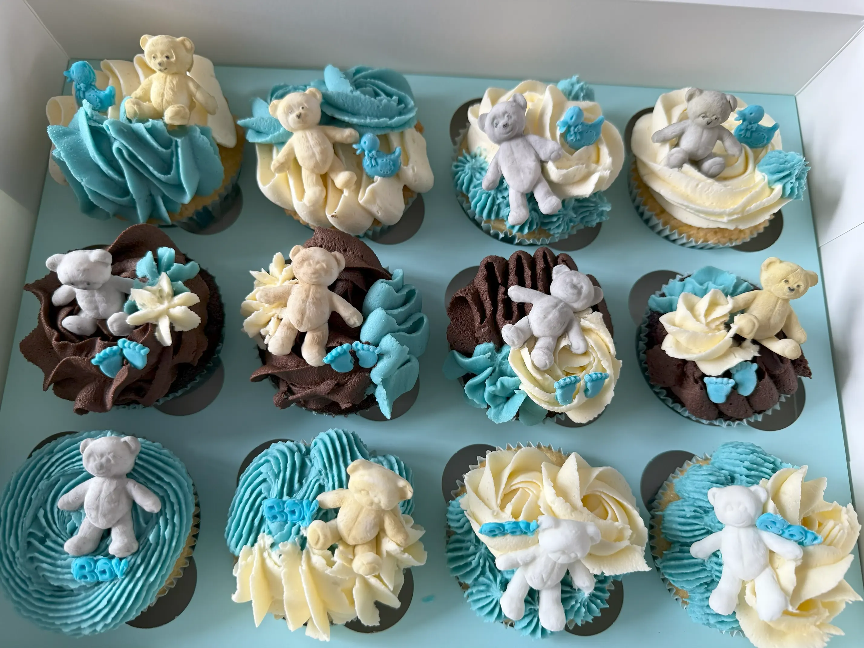New Baby Cupcakes
